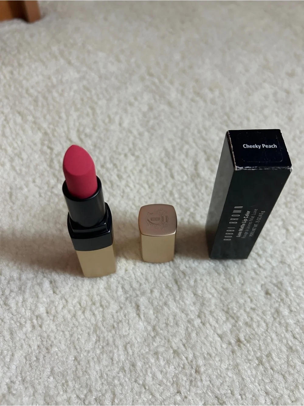 Bobbi Brown Cheeky Peach Matte Lipstick